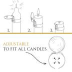 CandleGuard™ - Automatisk lysdæmper